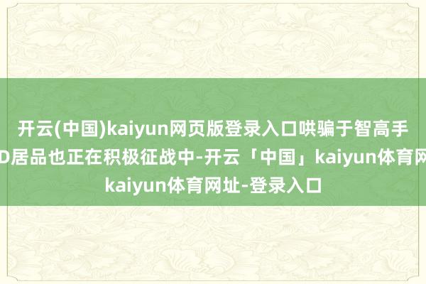 开云(中国)kaiyun网页版登录入口哄骗于智高手机的AMOLED居品也正在积极征战中-开云「中国」kaiyun体育网址-登录入口