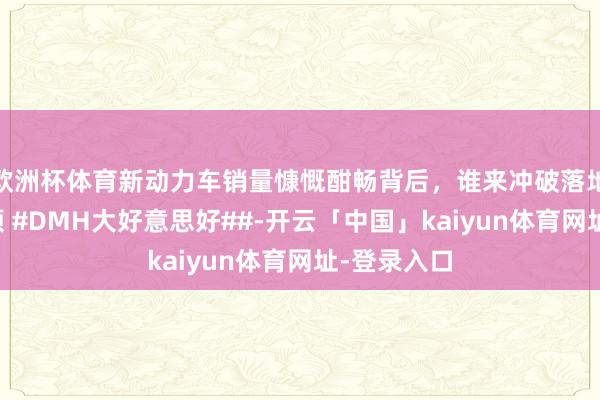 欧洲杯体育新动力车销量慷慨酣畅背后，谁来冲破落地即贬值瓶颈 #DMH大好意思好##-开云「中国」kaiyun体育网址-登录入口