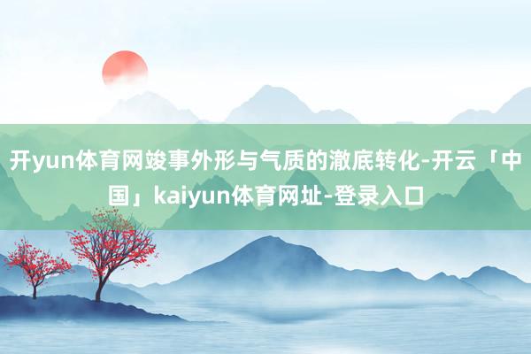 开yun体育网竣事外形与气质的澈底转化-开云「中国」kaiyun体育网址-登录入口